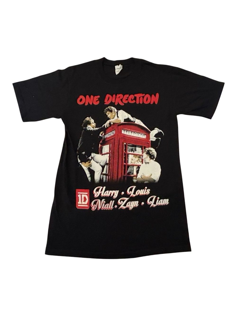 One Direction Take Me Home Tour Shirt 2013 Adult Small Harry Styles 1D Rare HTF